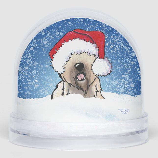 Soft Coated Wheaten Terrier Snowglobe (Front)