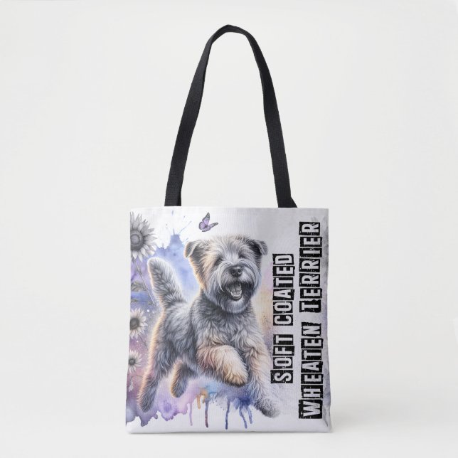 Soft Coated Wheaten Terrier Tote Bag (Front)