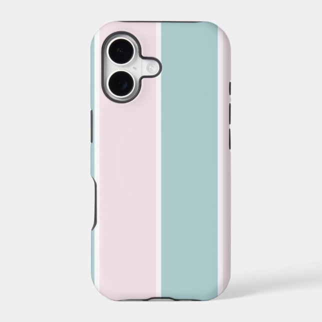 Soft Color Vertical Stripe Pattern Design (Back)