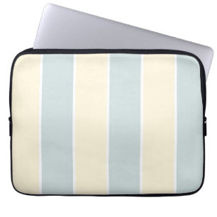 Soft Color Vertical Stripe Pattern Design Laptop Sleeve