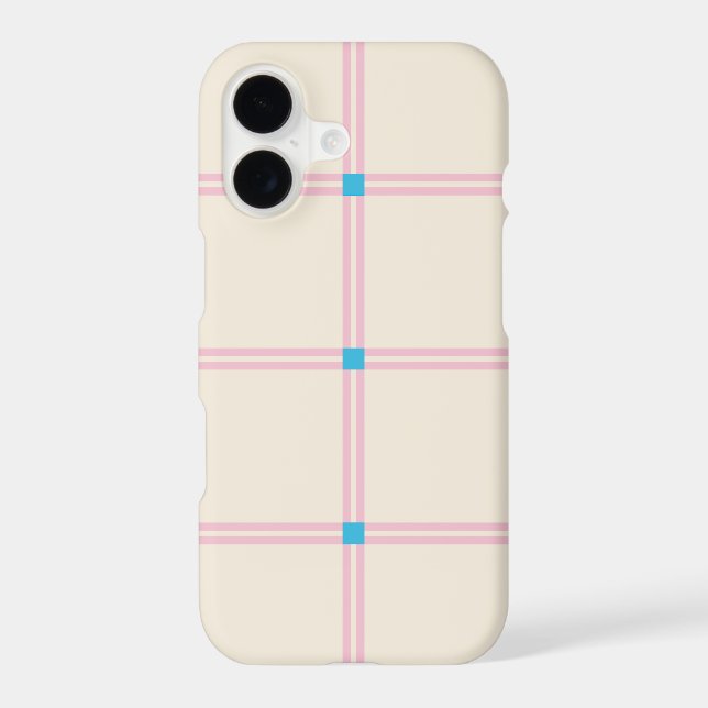 Soft Color Vertical Stripe Pattern Point Design (Back)