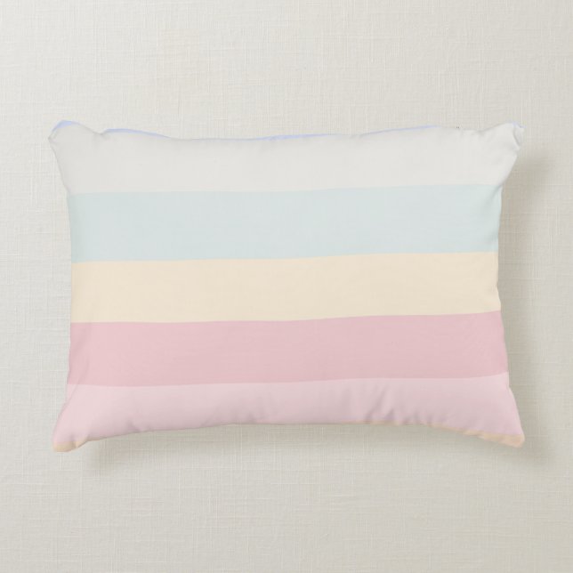 Soft Colors  Decorative Cushion (Front)