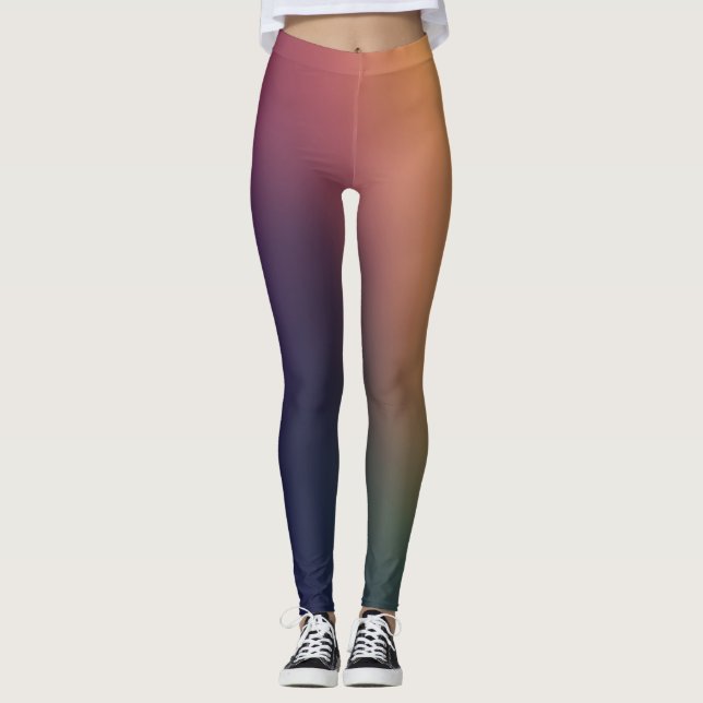 Soft colour leggings (Front)