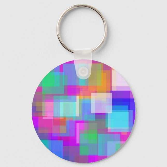 Soft Colour Mesh Key Ring (Front)