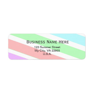 Soft colour stripes add your text