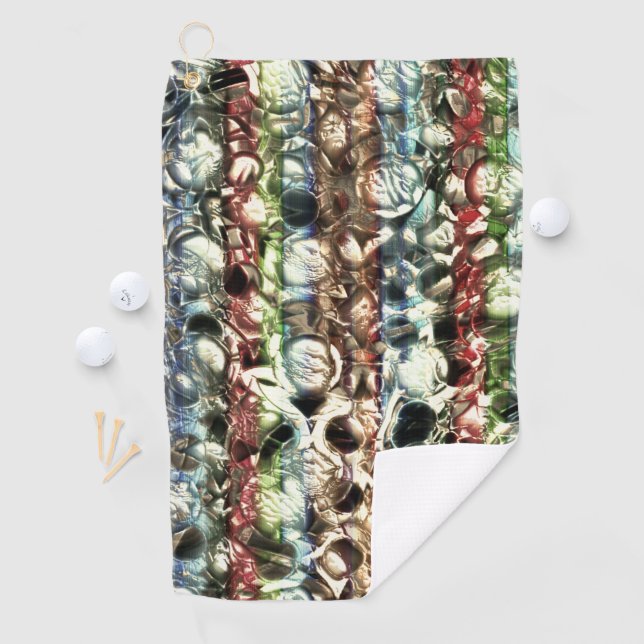Soft colour texture with tone of some grainy glass golf towel (InSitu)