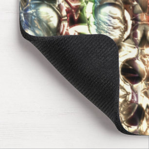 Soft colour texture with tone of some grainy glass mouse pad