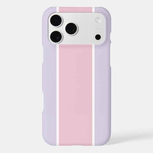 Soft Colour Vertical Stripe Pattern Design (Back)