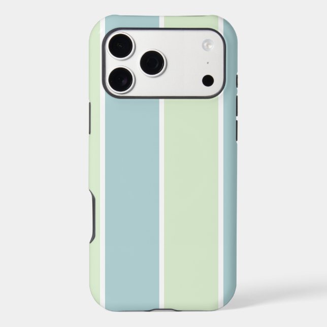 Soft Colour Vertical Stripe Pattern Design (Back)