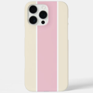 Soft Colour Vertical Stripe Pattern Design iPhone 16 Pro Max Case