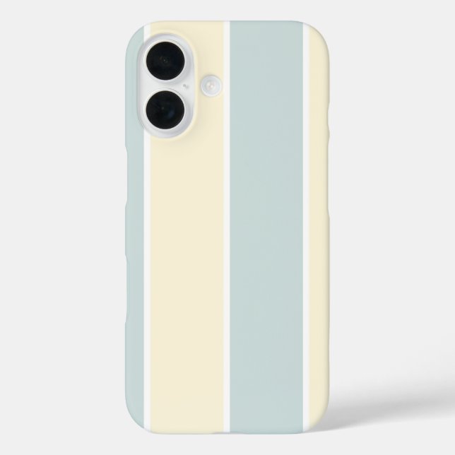 Soft Colour Vertical Stripe Pattern Design Case-Mate iPhone Case (Back)