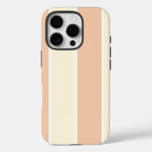 Soft Colour Vertical Stripe Pattern Design iPhone 16 Pro Case