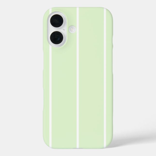 Soft Colour Vertical Stripe Pattern Design Case-Mate iPhone Case (Back)