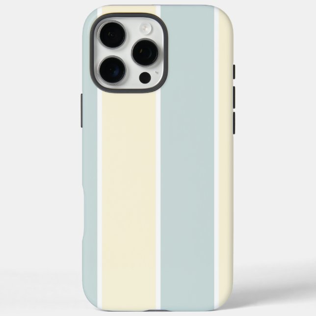 Soft Colour Vertical Stripe Pattern Design Case-Mate iPhone Case (Back)