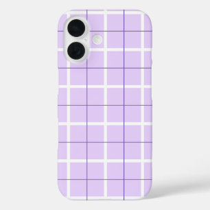 Soft Colour Vertical Stripe Pattern Point Design iPhone 16 Case