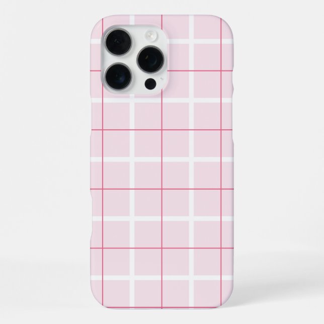 Soft Colour Vertical Stripe Pattern Point Design iPhone Case (Back)