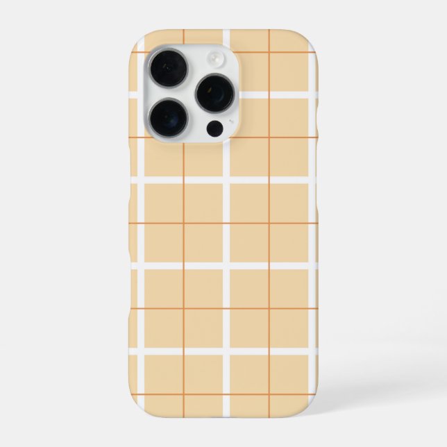Soft Colour Vertical Stripe Pattern Point Design iPhone Case (Back)