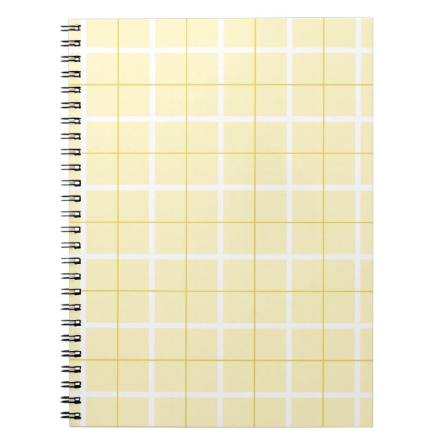 Soft Colour Vertical Stripe Pattern Point Design  Notebook (Front)