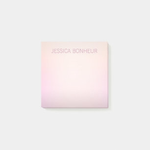 Soft Colours Fading Ombre Post-it Notes