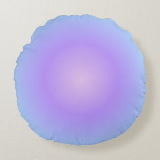 Soft Cotton Lavender Round Cushion