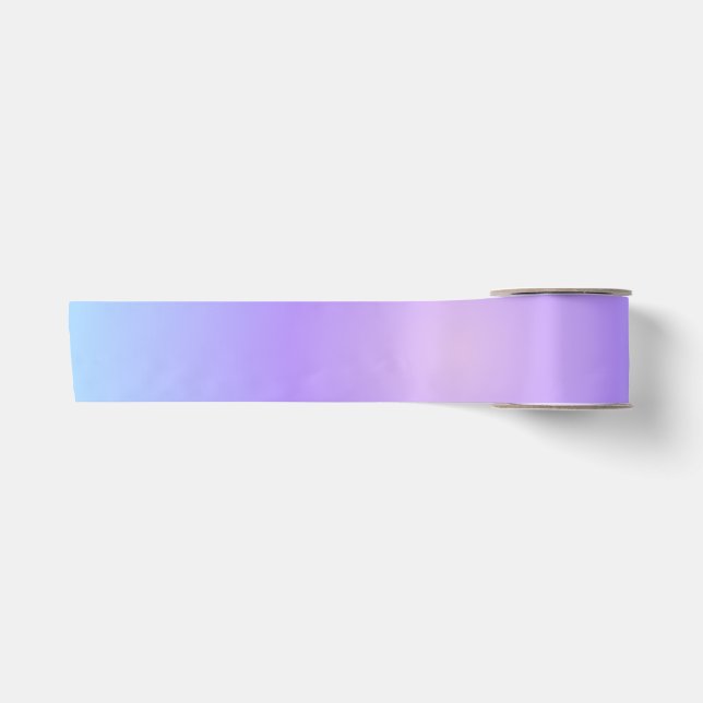 Soft Cotton Lavender Satin Ribbon (Front)