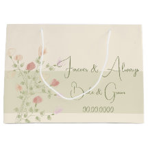 Soft Cream Pink Green And Peach