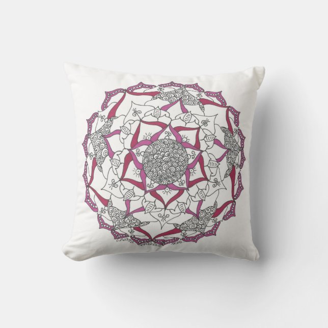 Soft cushion featuring the crown chakra (Front)
