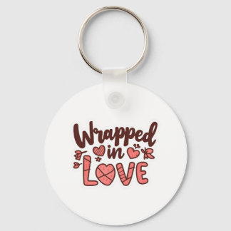 soft december magic - holiday key ring