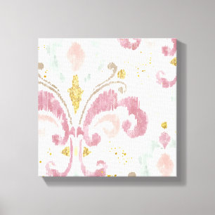 Soft Deco Pattern Canvas Print