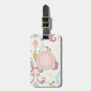 Soft Deco Pattern Luggage Tag