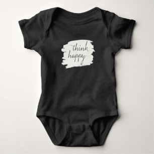 Soft Deco V   Think Happy Baby Bodysuit