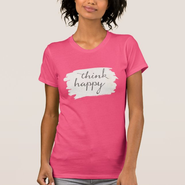 Soft Deco V | Think Happy T-Shirt (Front)