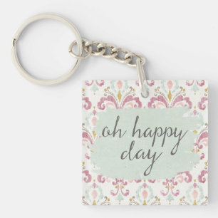 Soft Deco VI   Oh Happy Day Key Ring