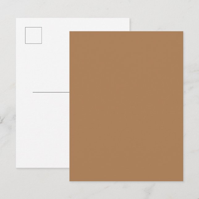 Soft Dusty Rose Pink Background – Wedding Invitation Postcard (Front/Back)