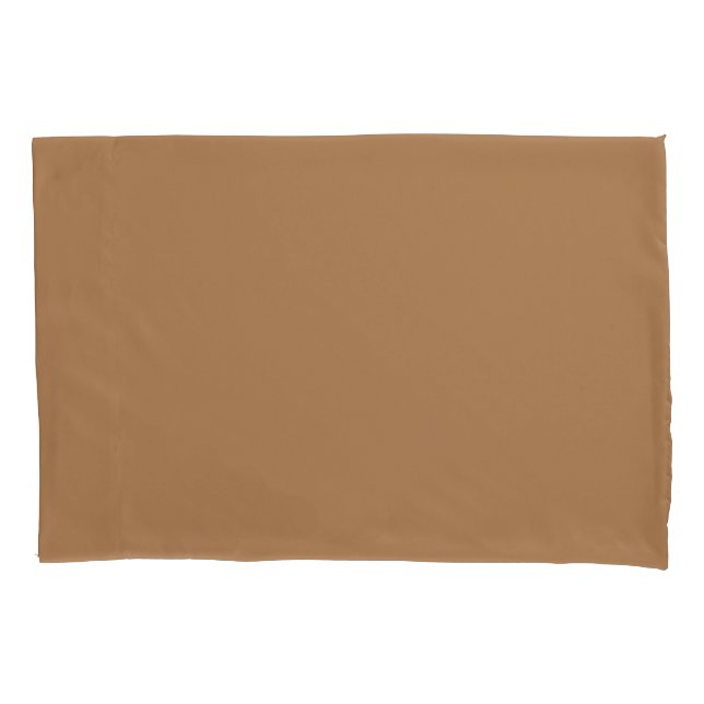 Soft Dusty Rose Pink Background – Wedding Pillowcase (Front)