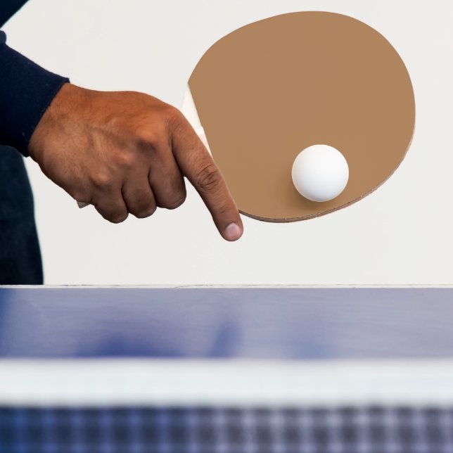 Soft Dusty Rose Pink Background – Wedding Ping Pong Paddle (Insitu)
