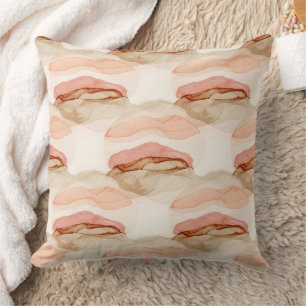 Soft Earthy Abstract (1) Cushion