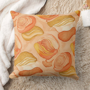 Soft Earthy Abstract (6) Cushion