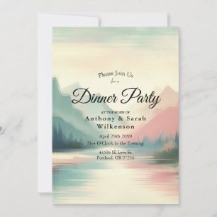 Soft Echoes of the Mountains Invitation