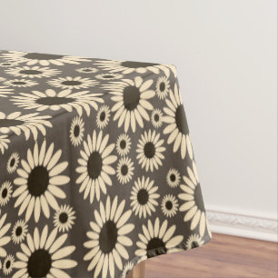  Soft Empress Florals Brown Empress Tablecloth