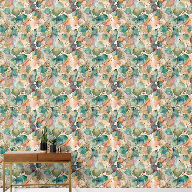 Soft Eucalyptus 3 Wallpaper (Hallway)