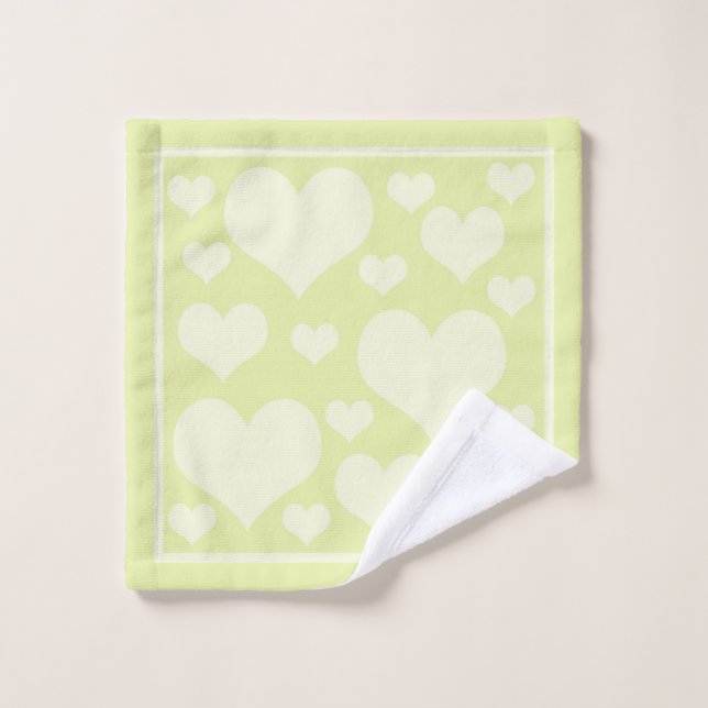 Soft Face Washing Cloth with Love (Wash Cloth)