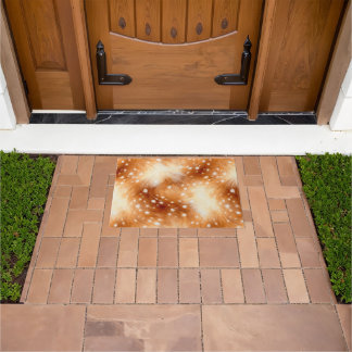 Soft Fawn Fur Cozy Woodland Doormat