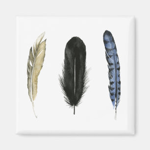 Soft Feathers I Magnet