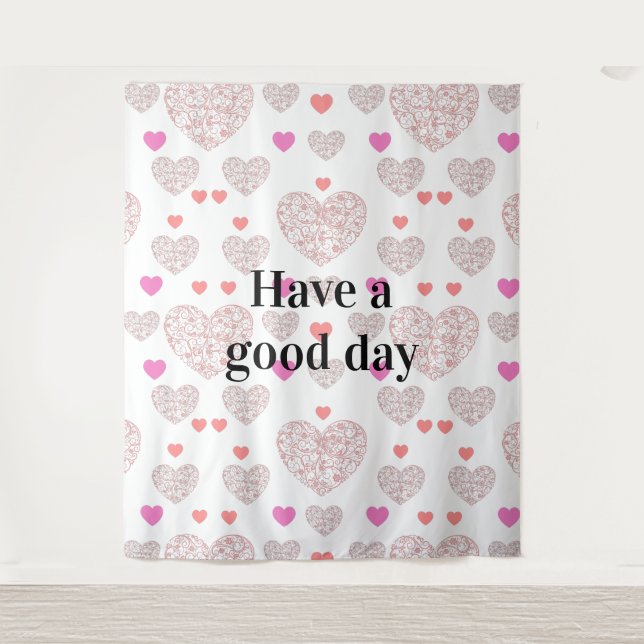 Soft Feminine Elegant Style Tapestry (Front)