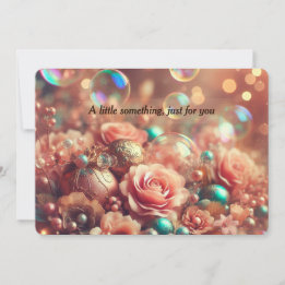 Soft Floral Card • Romantic Rose Celebration
