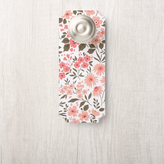 Soft Floral Dreams Door Hanger (On Knob)