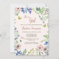 Soft Floral Invitation