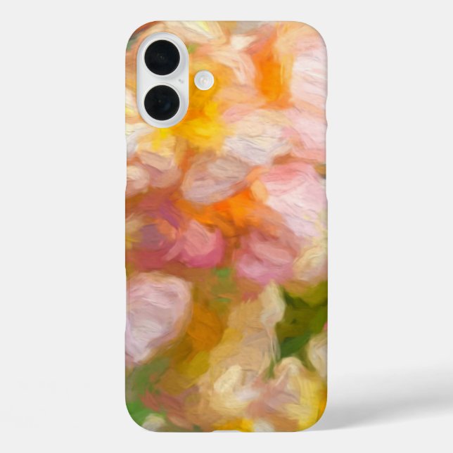Soft Flower Painted Abstract  Case-Mate iPhone Case (Back)