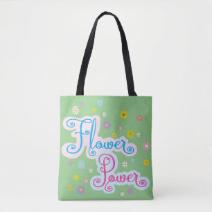 Soft Flower power Tote Bag